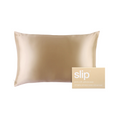 Slip CARAMEL QUEEN ZIPPERED PILLOWCASE image 0